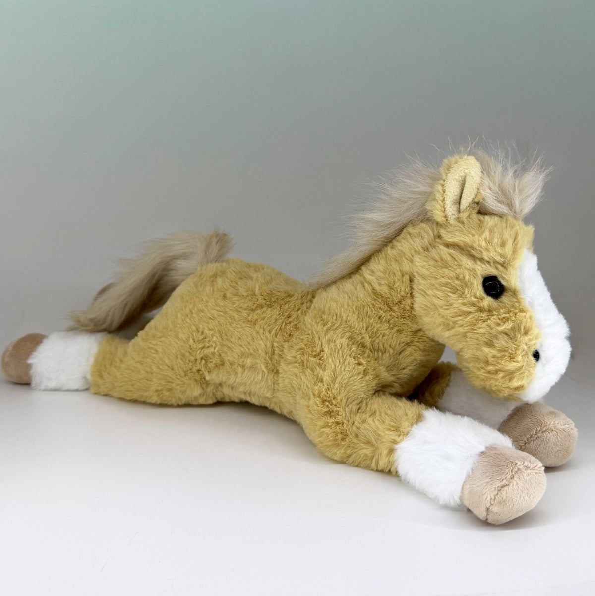 Plush Floppy Horse Palomino 16"