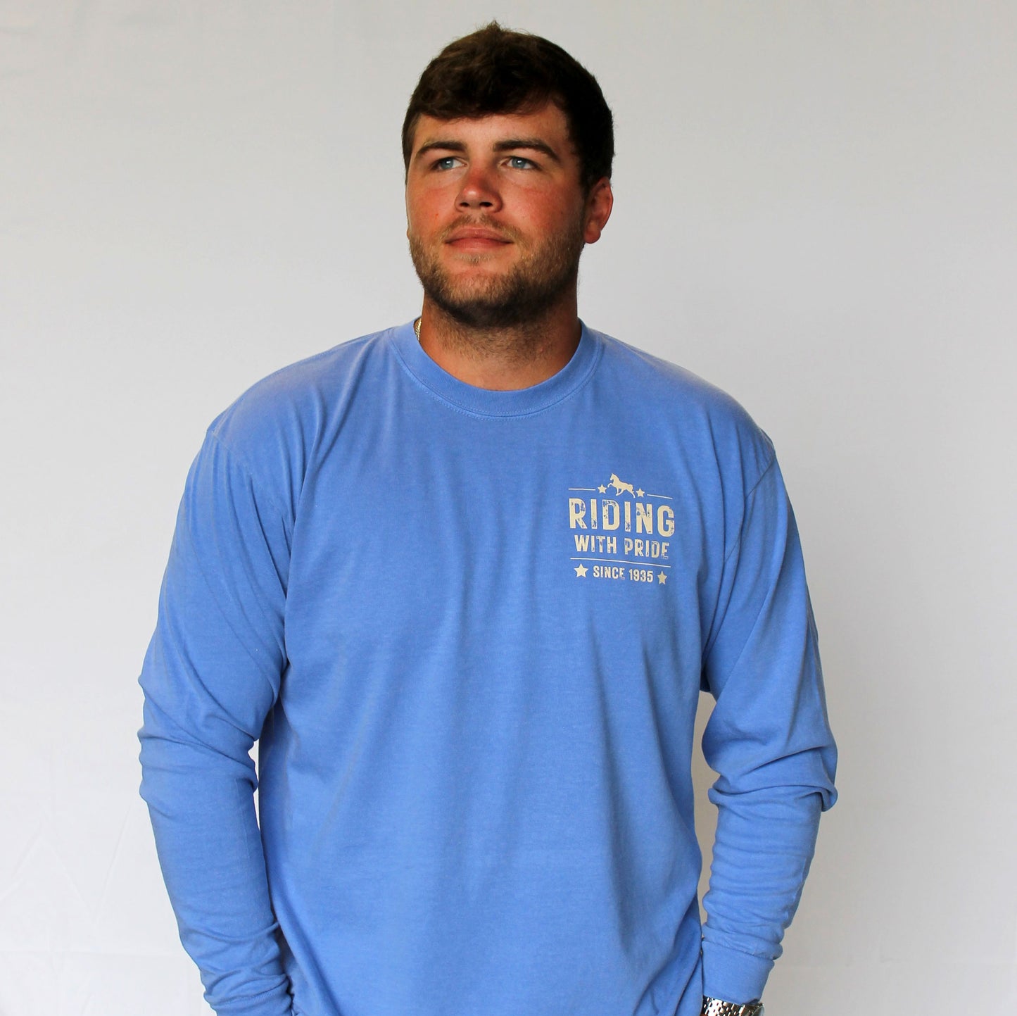 Ride with Pride long sleeve tee