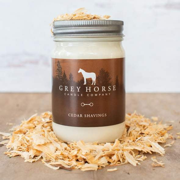 Cedar Shavings Soy Candle