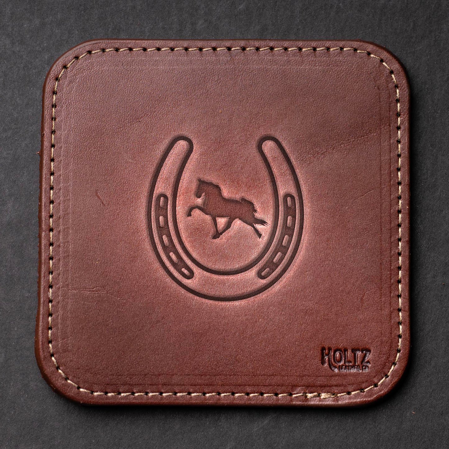 Fine Leather Coaster - Set of 4