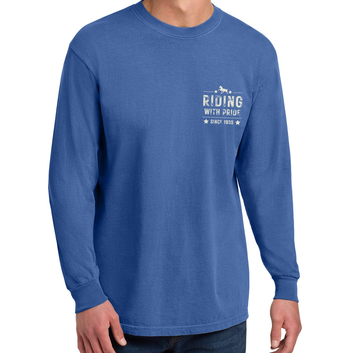 Ride with Pride long sleeve tee