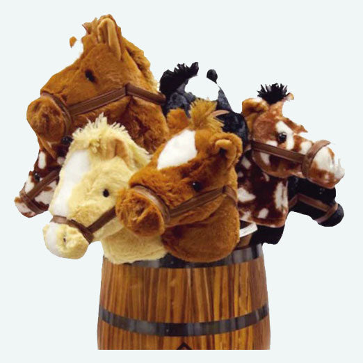 Plush Stick Horse