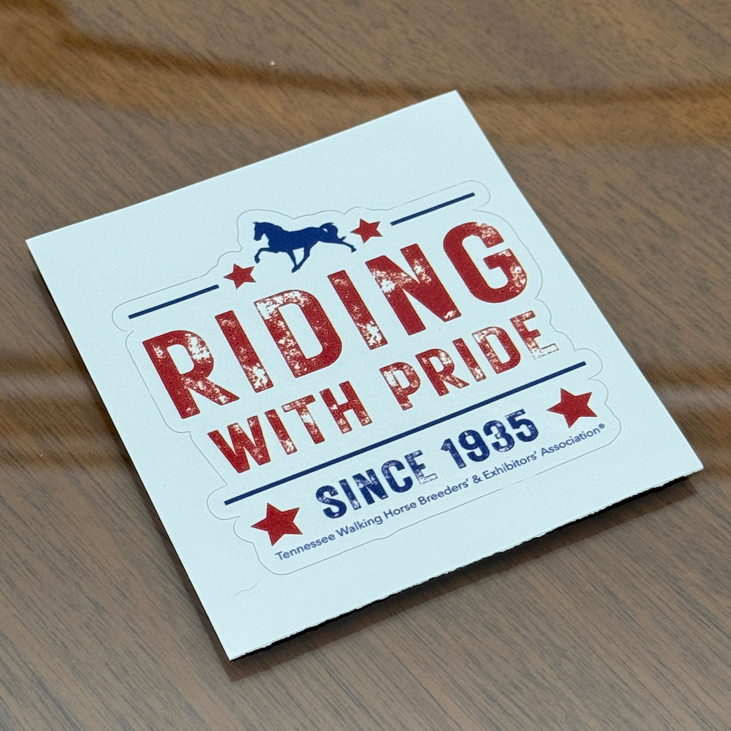 Riding With Pride Sticker