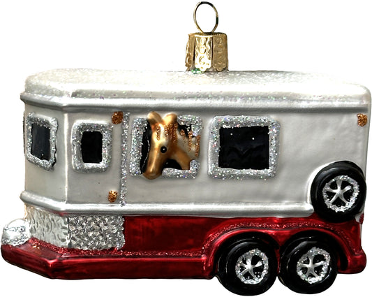 Horse In Trailer