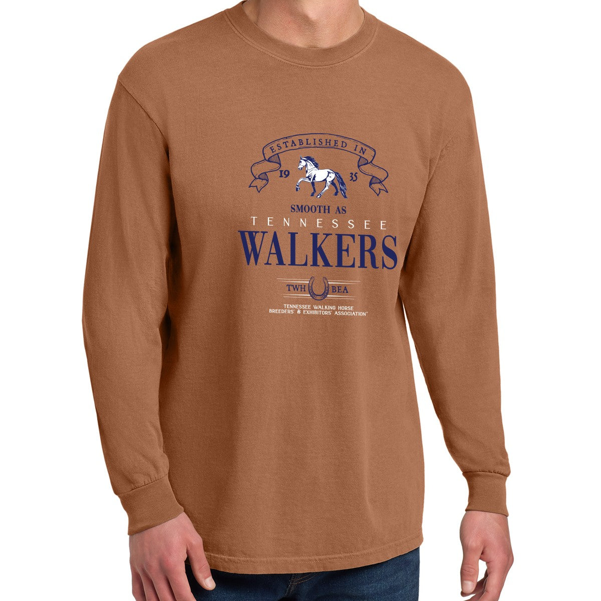 Smooth as Tennessee Walkers long sleeve tee