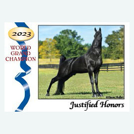 2023 WGC JUSTIFIED HONORS Trading Card