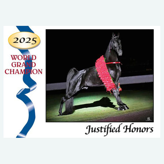 2025 WGC JUSTIFIED HONORS Trading Card