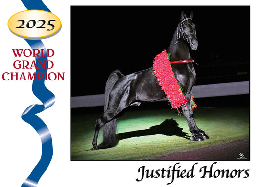 2025 WGC JUSTIFIED HONORS Trading Card