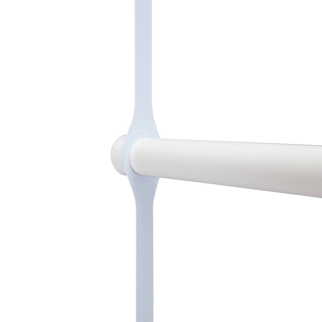 White PVC Tubular Ladder Mannequin
