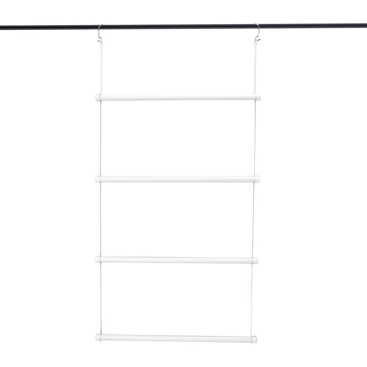 White PVC Tubular Ladder Mannequin
