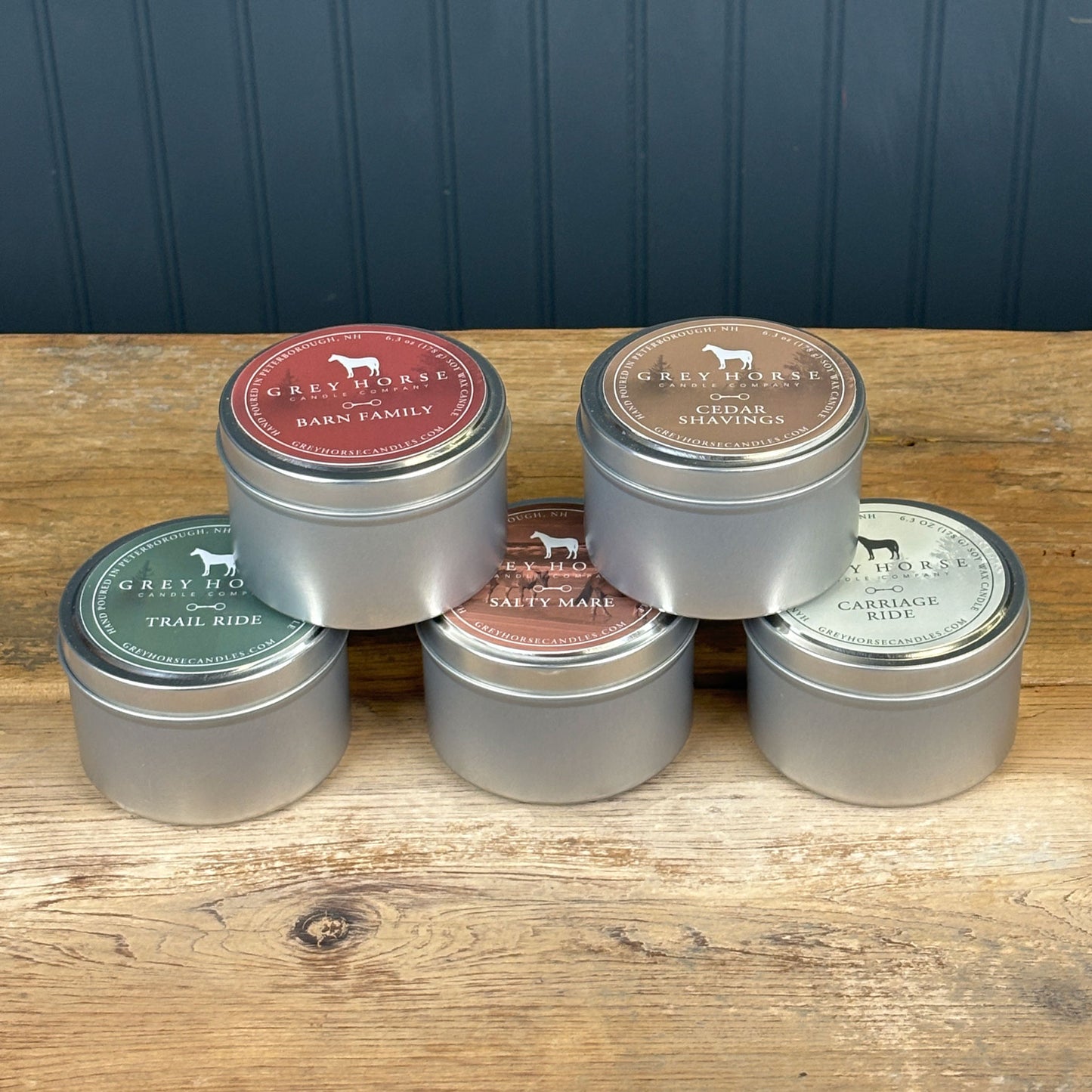 Soy Candle Tins