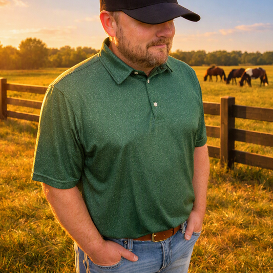 Custom TWH Polo-Green