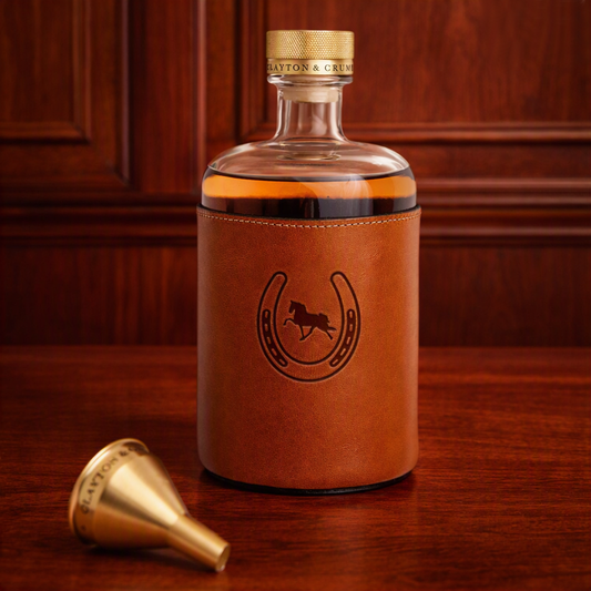 TWH Leather Decanter