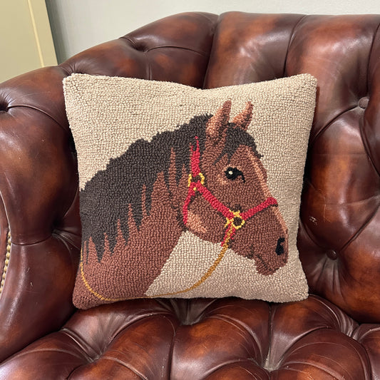 Horse Hook Pillow