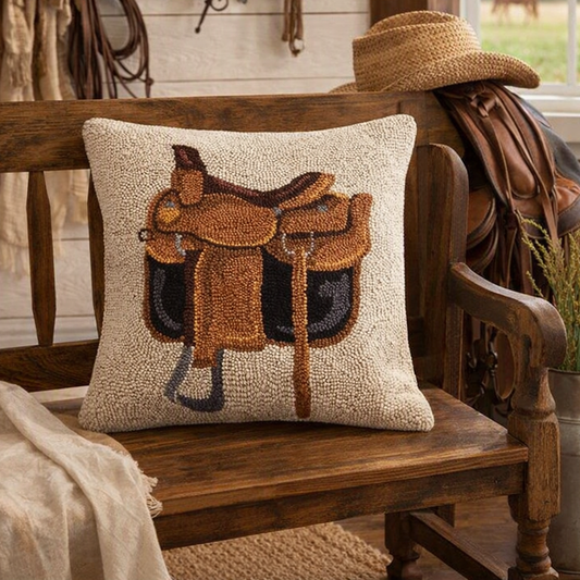 Equestrian Hook Pillow