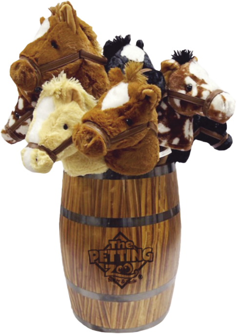 Plush Stick Horse